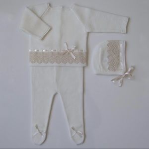 Baby Unisex knit set NEW